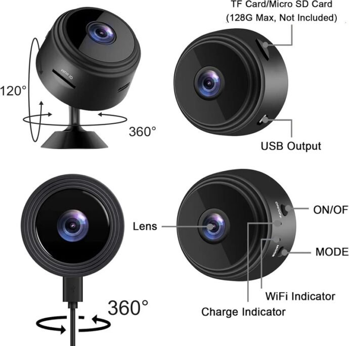 A9 Mini Magnetic Camera 1080P HD - Image 3