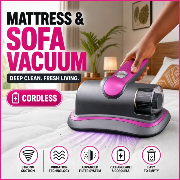 Cordless Mattress & Sofa Vacuum Cleaner